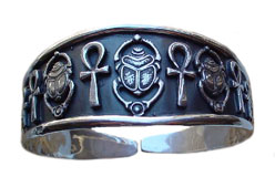 Cartouche Bracelets Egyptian Personalized Silver