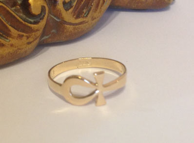 Ankh rings Silver Or Gold