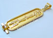 Gold Egyptian Cartouche
