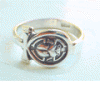 Gold Personalized handmade Cartouche cartouche made in Egypt bands and made to order rings 