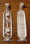 Silver Cartouche - Personalized Unique Jewelry| Egyptian Pendants | Rings Silver 