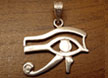 Eye of Horus Pendant Gold Solid 18k Gold